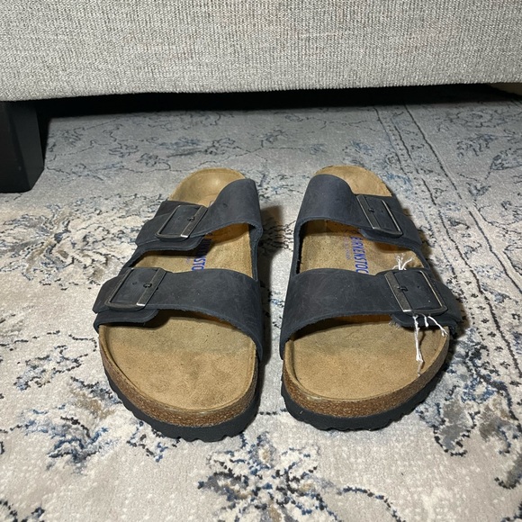 Birkenstock Arizona Soft Footbed Oiled Leather Black main image 11